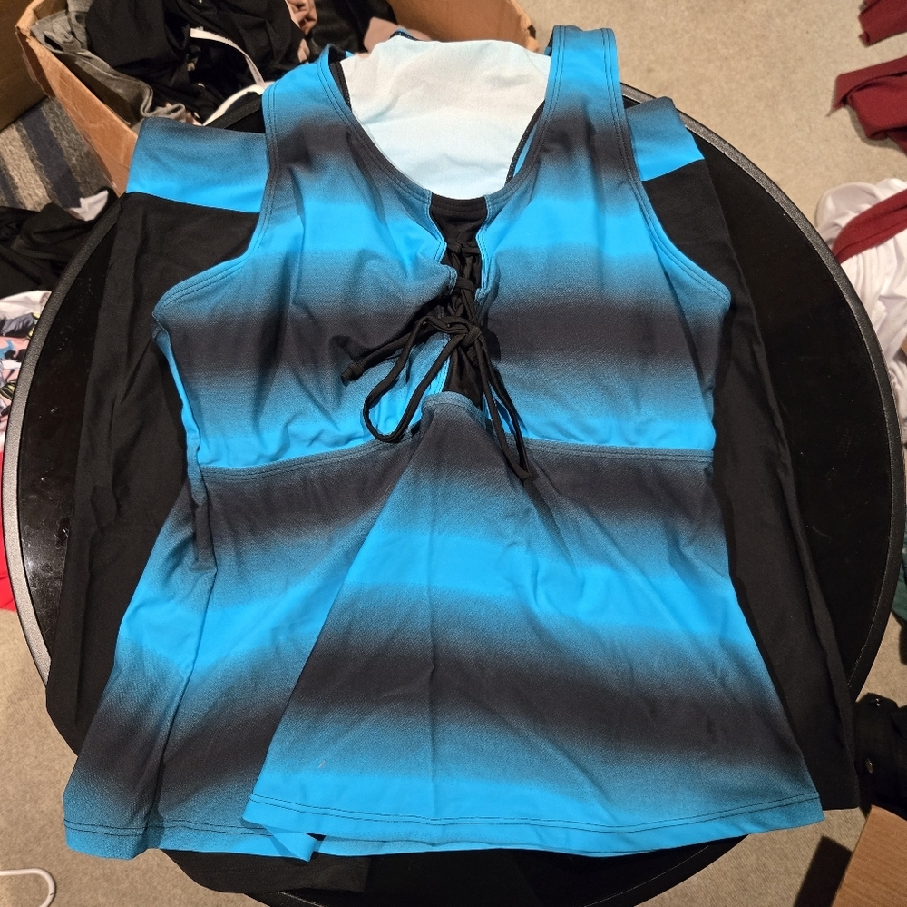 New Tankini With Shorts